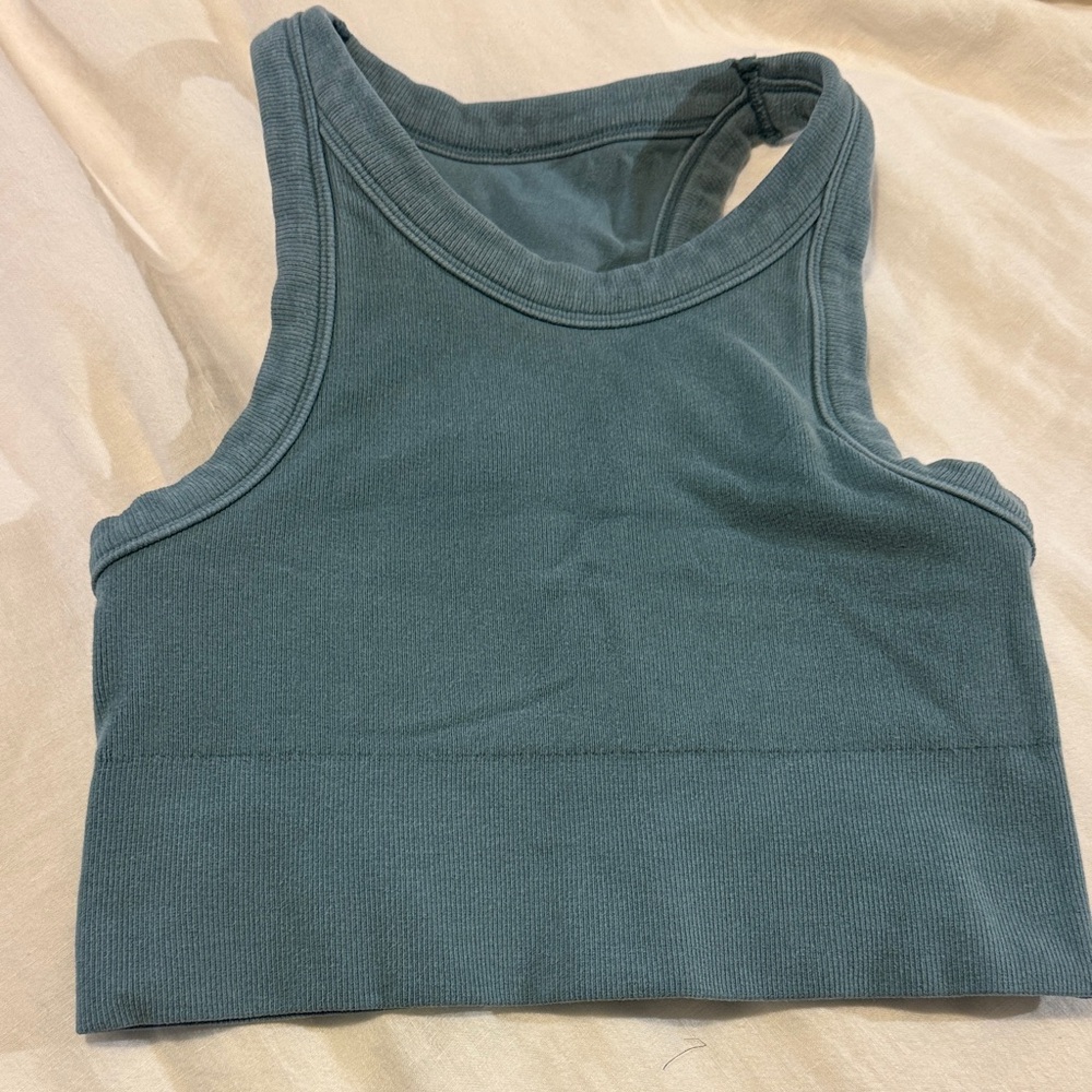 ALO Yoga Teal Sports Bra
